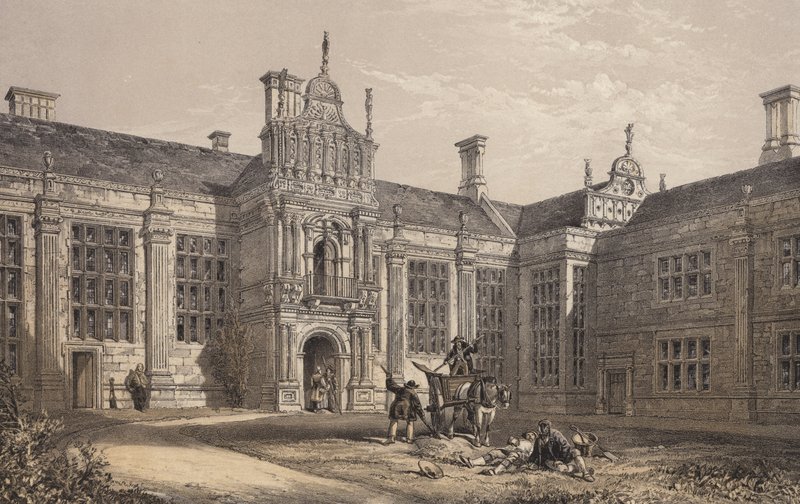 Kirby Hall, Northamptonshire by English School