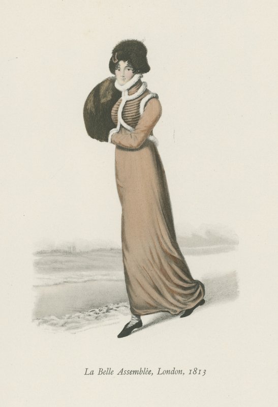 La Belle Assemblee, London, 1813 by English School