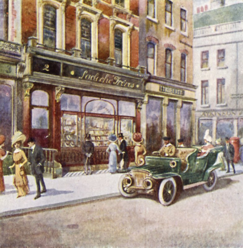 Lacloche Freres, 2 New Bond Street by English School