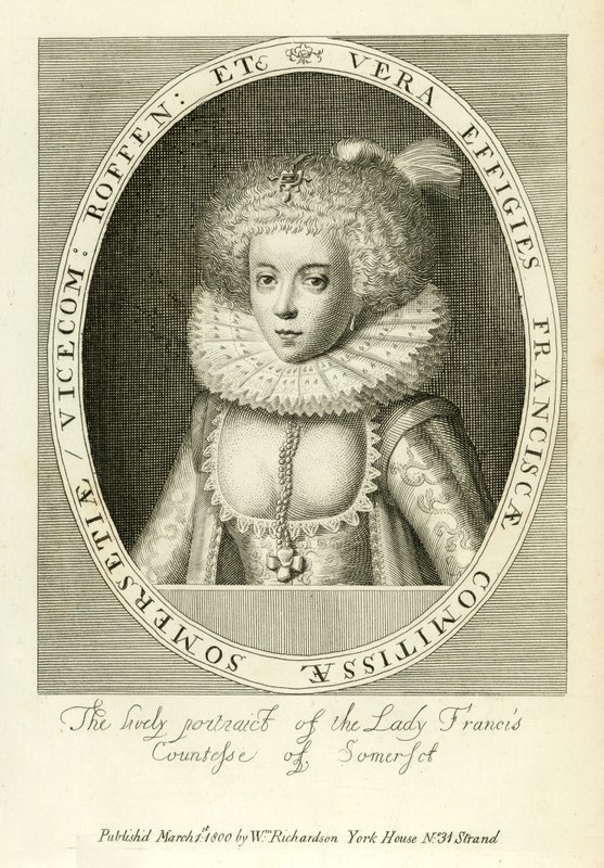Lady Francis, Countess of Somerset by English School