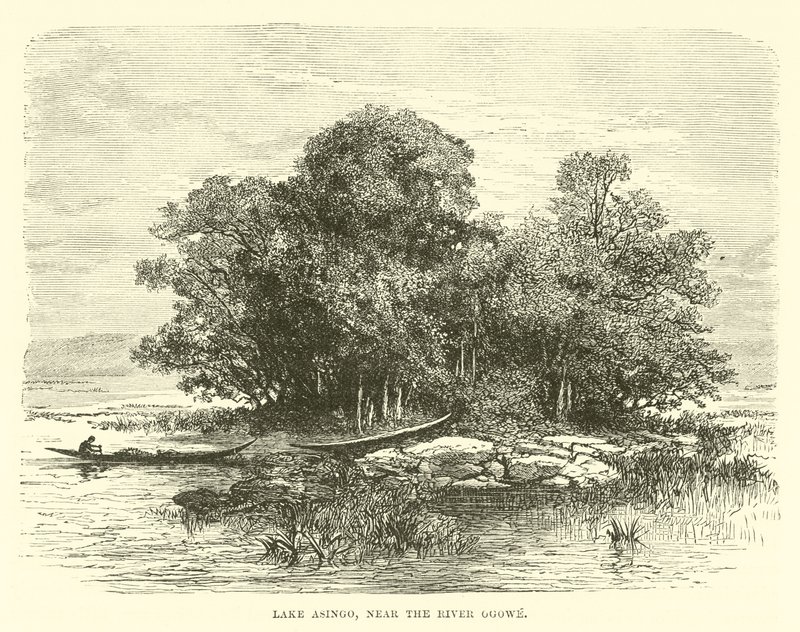 Lake Asingo, near the River Ogowe by English School