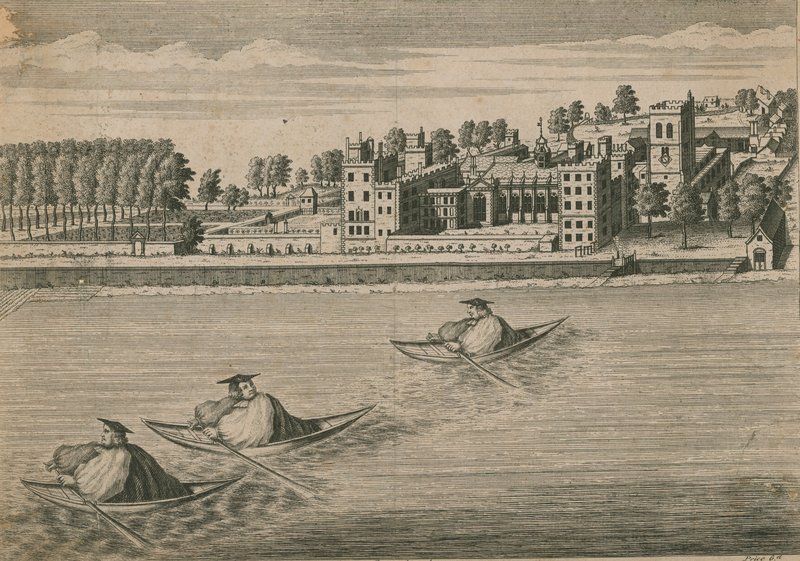 Lambeth Palace, London by English School