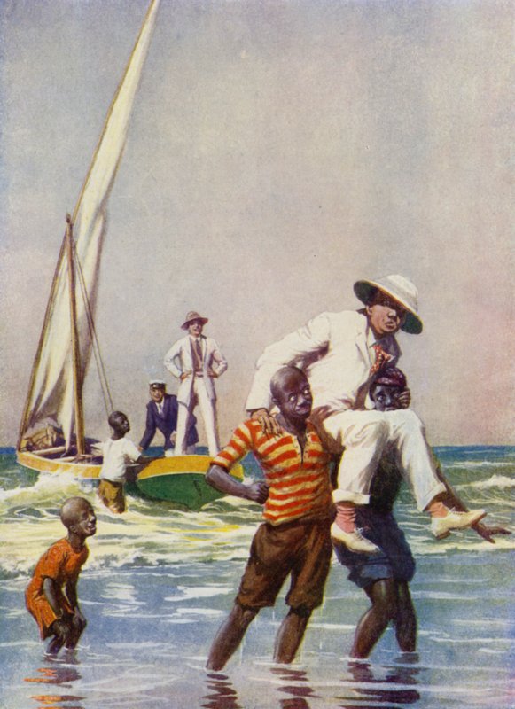 Landing in East Africa by English School