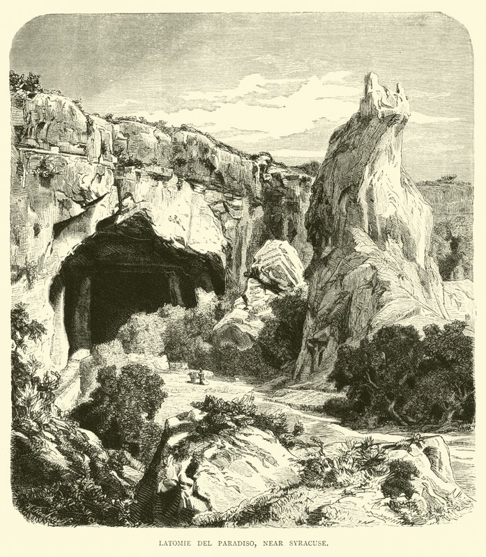 Latomie del Paradiso, Near Syracuse by English School