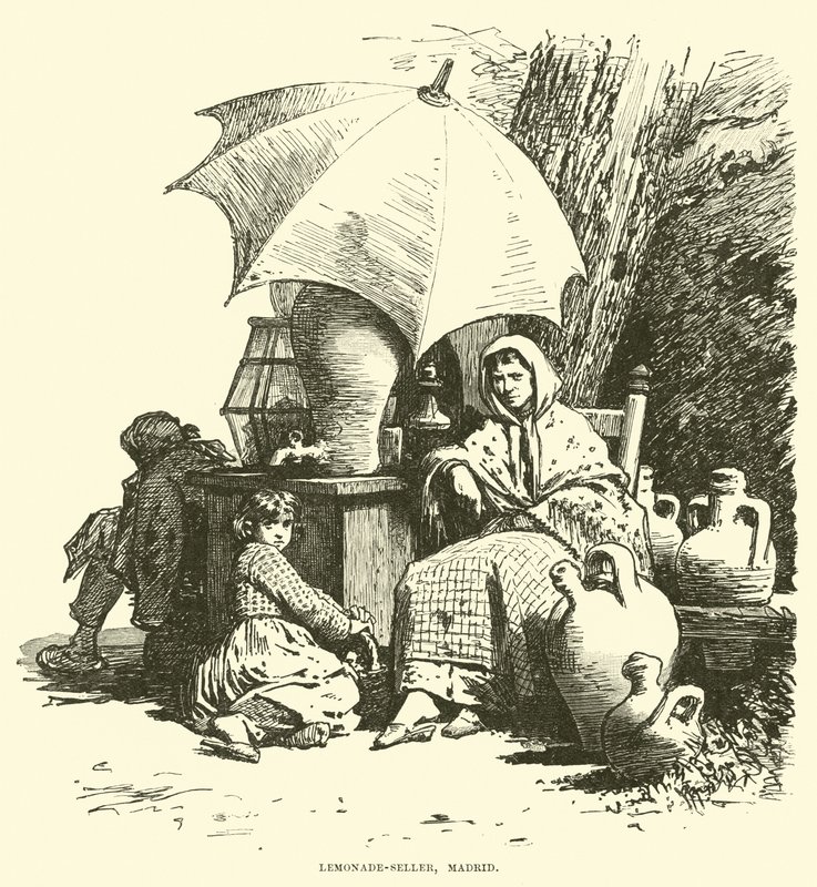 Lemonade-Seller, Madrid by English School
