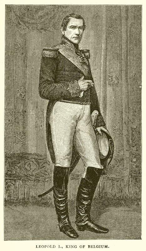 Leopold I, King of Belgium by English School