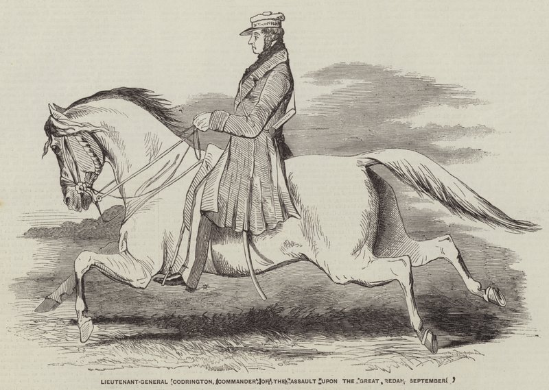 Lieutenant-General Codrington, Commander of the Assault upon the Great Redan, 9 September by English School