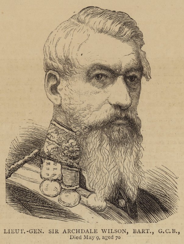 Lieutenant General Sir Archdale Wilson, Baronet, GCB by English School