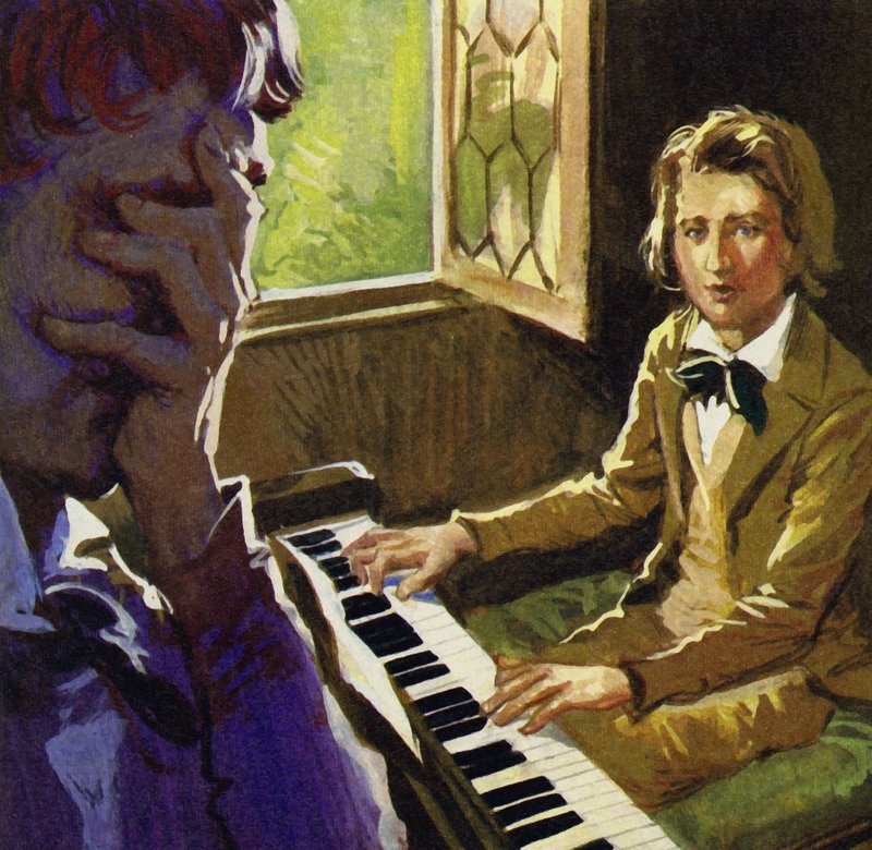 Liszt was sent to study under Carl Czerny by English School