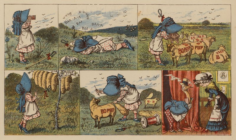 Little Bo-Peep by English School