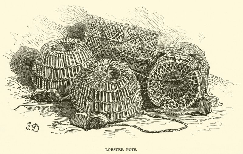 Lobster Pots by English School
