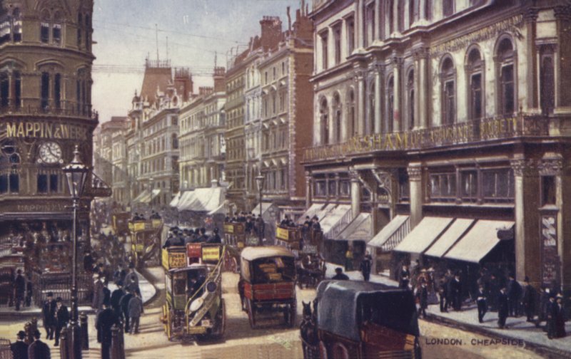 London, Cheapside by English School