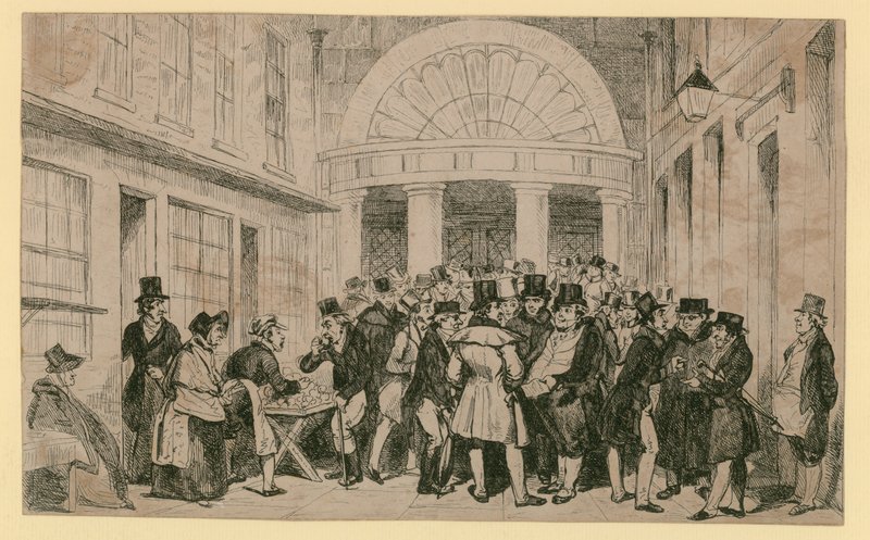 London Stock Exchange by English School