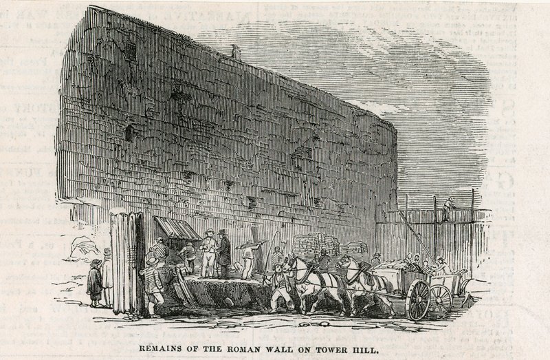 London Wall - Tower Hill by English School