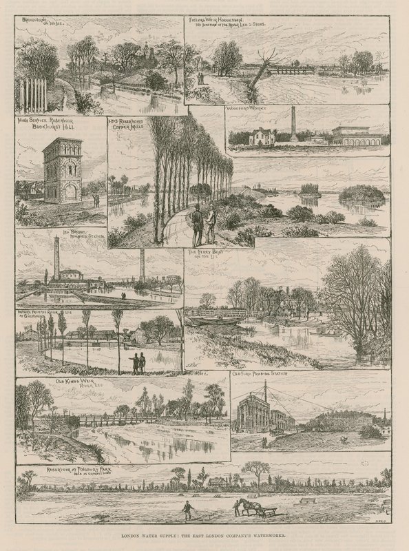 London Water Supply by English School