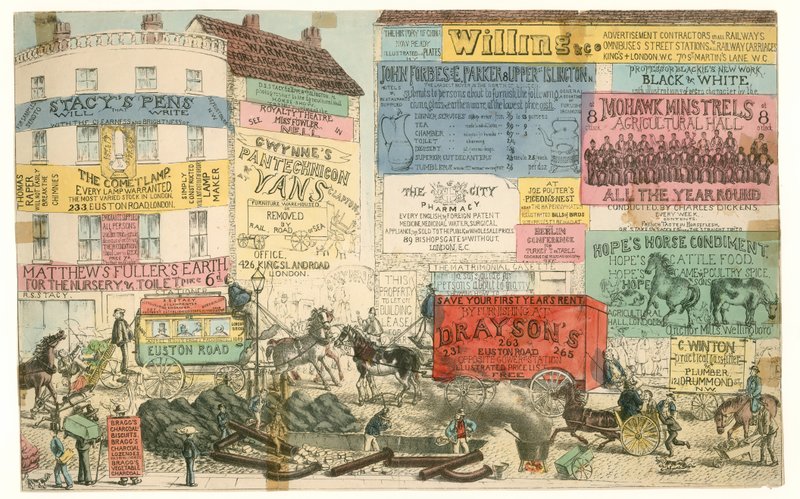 London Advertising by English School
