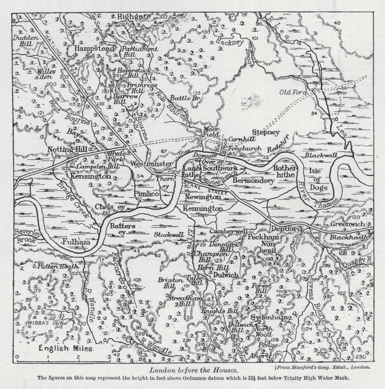 London before the Houses by English School