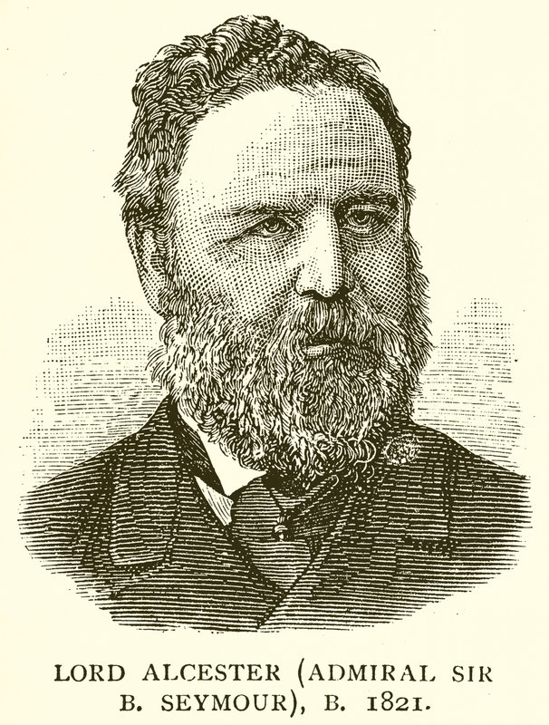 Lord Alcester (Admiral Sir B. Seymour), B. 1821 by English School