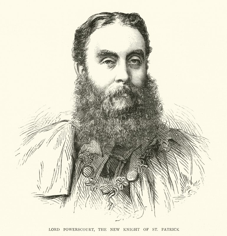 Lord Powerscourt, the New Knight of St Patrick by English School