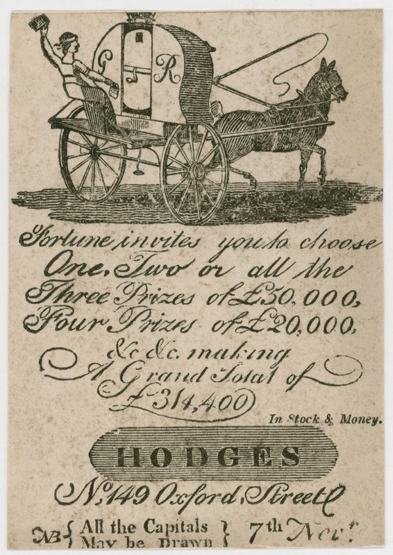 Lottery Advertisement by English School
