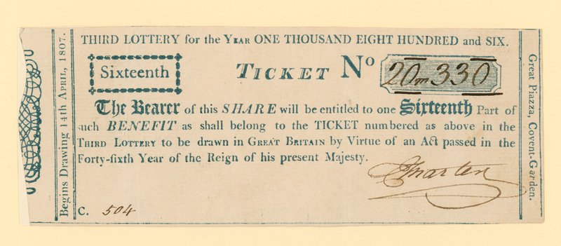 Lottery Ticket by English School