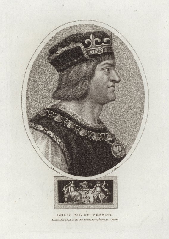 Louis XII of France by English School