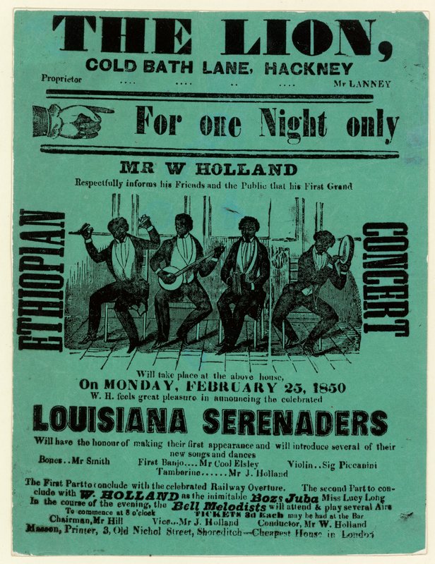Louisiana Serenaders at the Lion, Hackney by English School