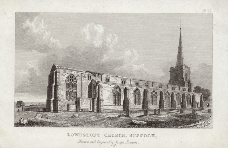 Lowestoft Church, Suffolk by English School
