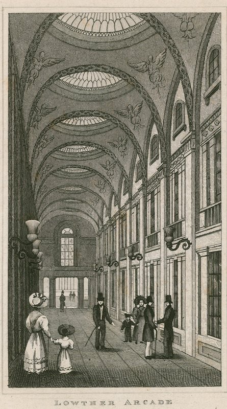 Lowther Arcade, Strand, London by English School