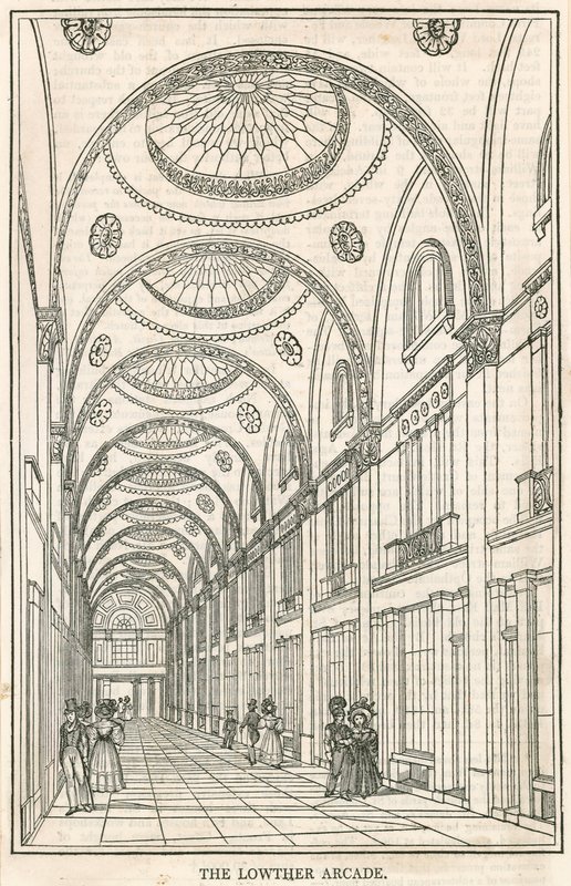 Lowther Arcade, Strand, London by English School