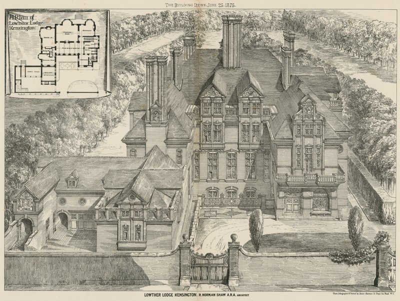 Lowther Lodge, Kensington, London by English School