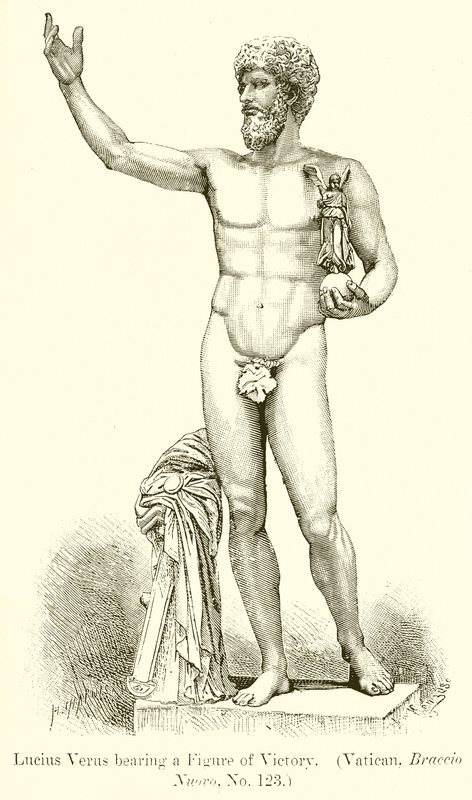 Lucius Verus Bearing a Figure of Victory (Vatican, Braccio Nuovo. No. 123) by English School