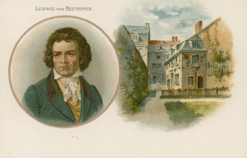 Ludwig van Beethoven, German Composer and Pianist by English School