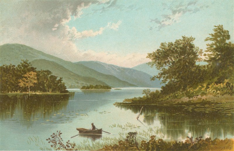 Luss Straits - Loch Lomond by English School