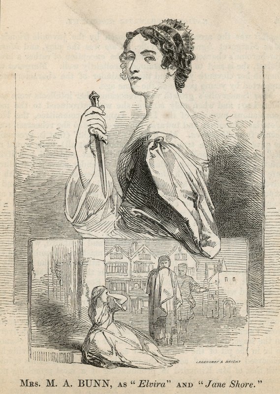 MA Bunn in the character of Jane Shore by English School
