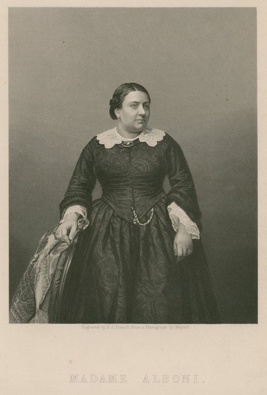 Madame Albani, soprano by English School