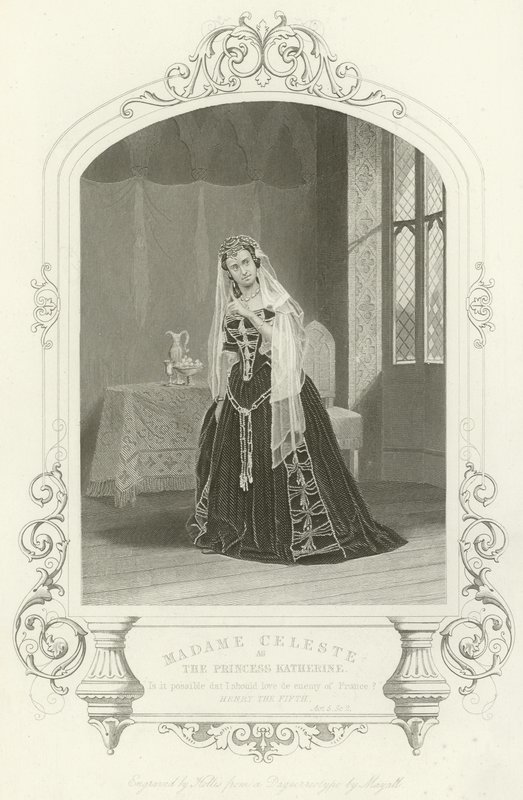 Princess Katherine, Henry V, Act V, Scene II by English School