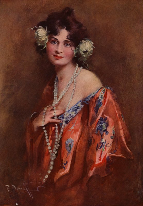 Madame Chrysanthemum by English School