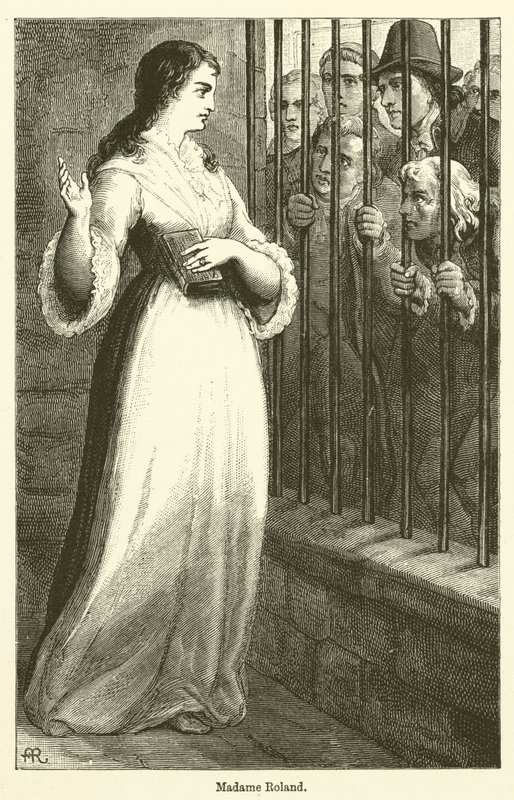 Madame Roland by English School