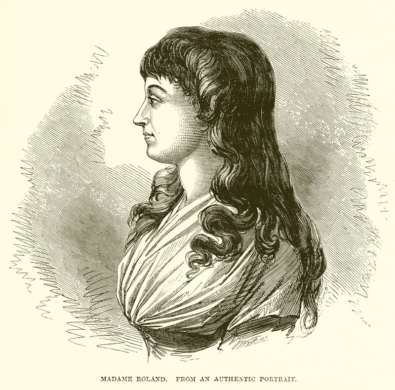 Madame Roland by English School