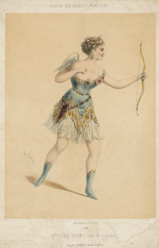 Mademoiselle Cora Pearl by English School