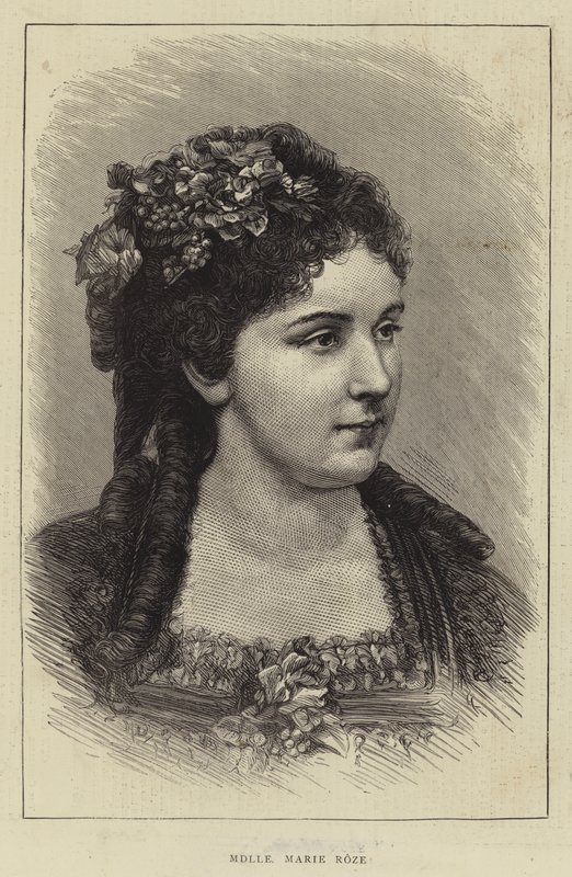 Mademoiselle Marie Roze by English School