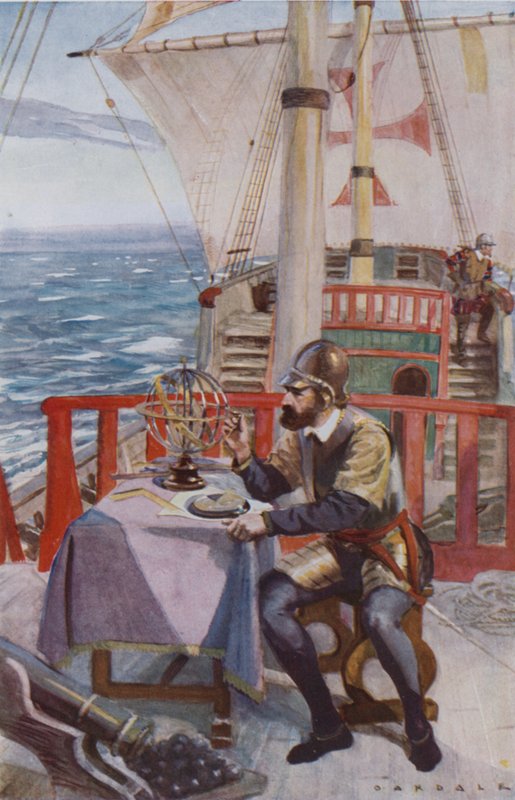 Magellan on His Way to Fame by English School