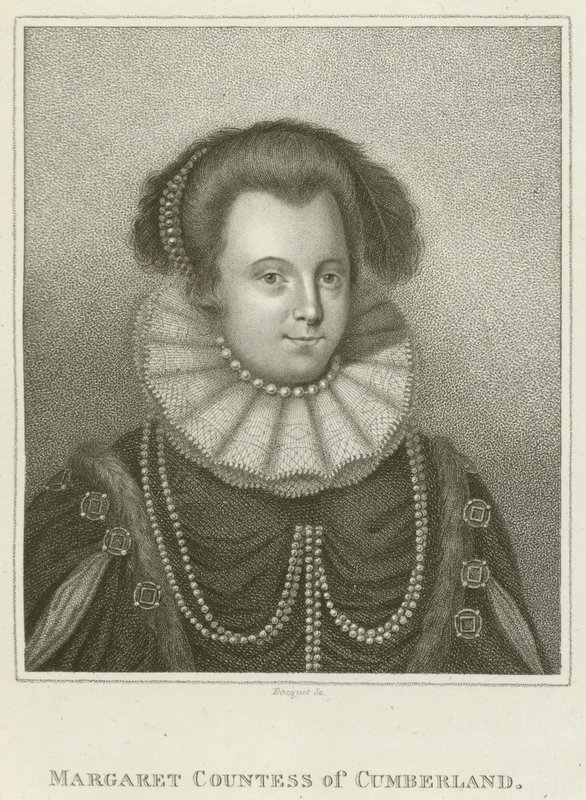 Margaret, Countess of Cumberland by English School