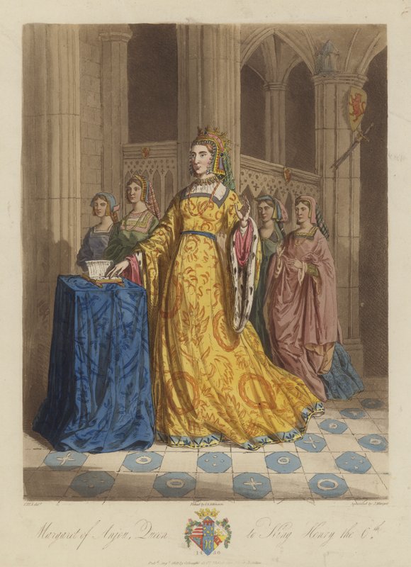 Margaret of Anjou, Queen of King Henry VI of England by English School