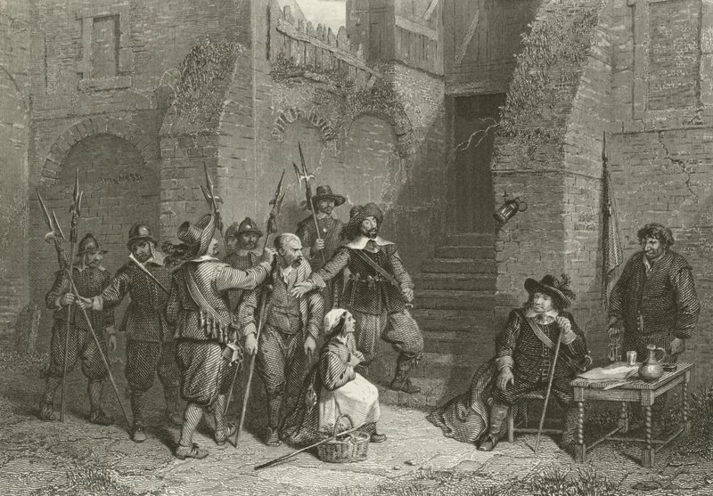 Marian Interceding for Her Brother by English School