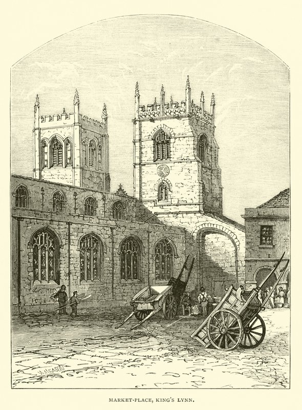 Market-Place, Kings Lynn by English School