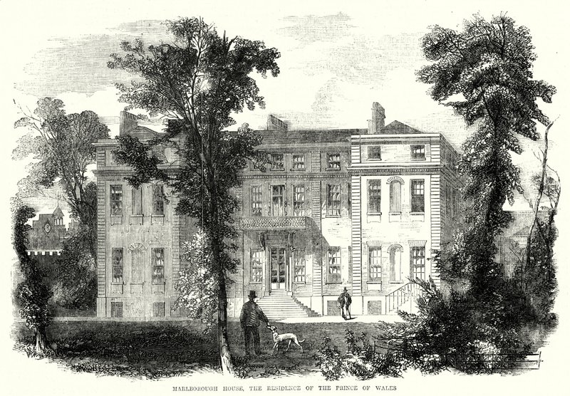 Marlborough House, the Residence of the Prince of Wales by English School