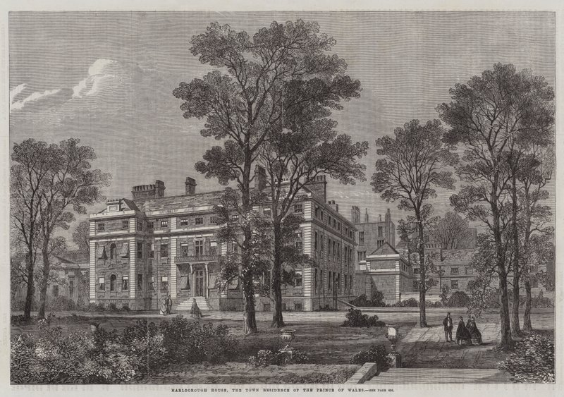 Marlborough House, the Town Residence of the Prince of Wales by English School