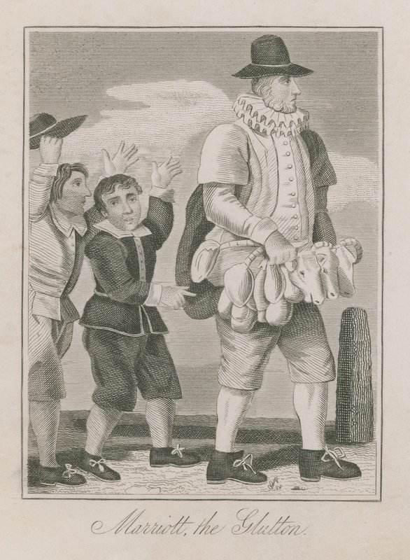 Marriott the Glutton by English School